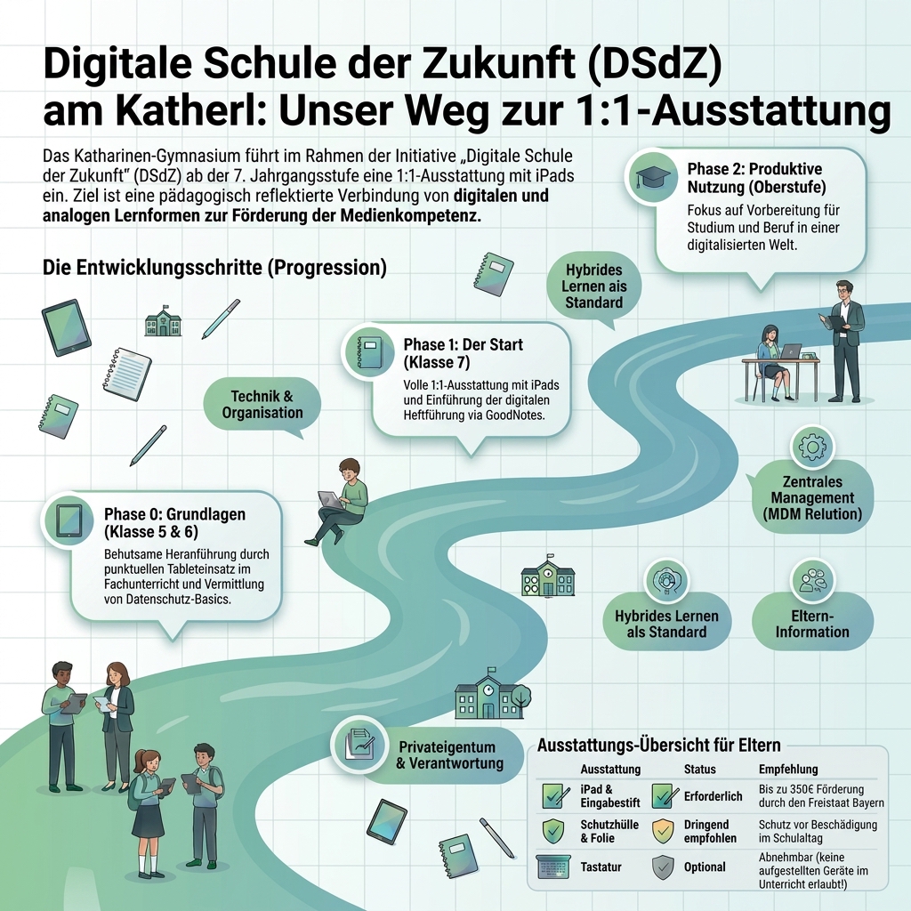 Der Ablauf der DSdZ am Katherl