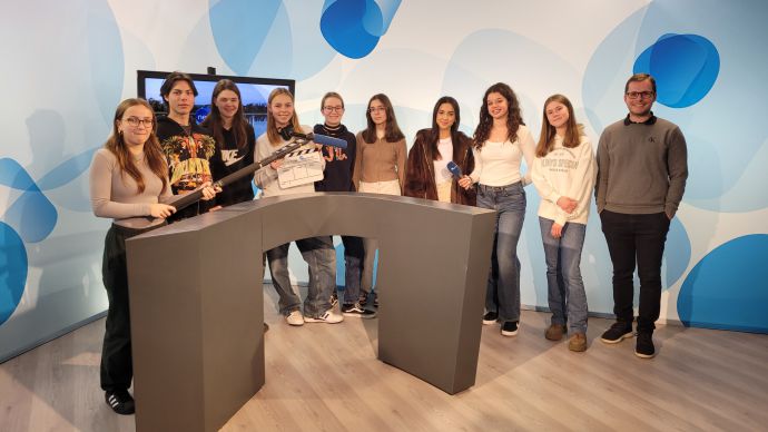 Unsere SchülerInnen bei inTV Unsere SchülerInnen bei inTV